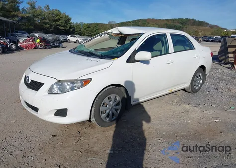 2010 Toyota Corolla Le from USA, damaged, VIN 2T1BU4EE2AC255216